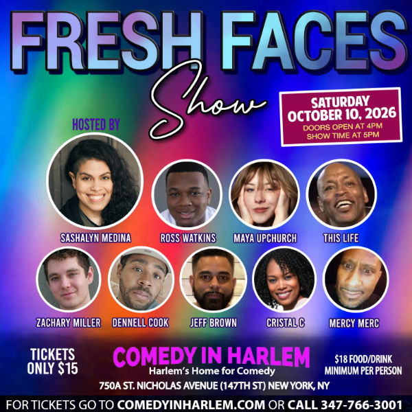 Fresh Faces Show at Comedy in Harlem