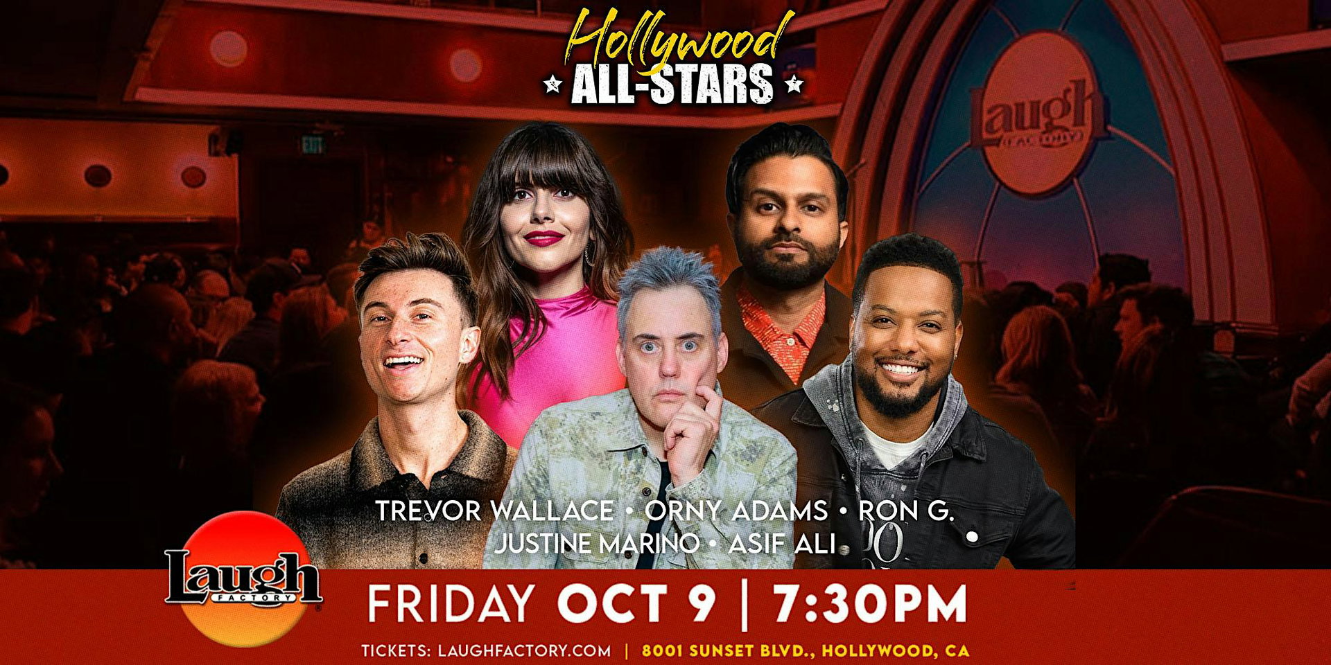 Hollywood All-Stars at The Laugh Factory Hollywood