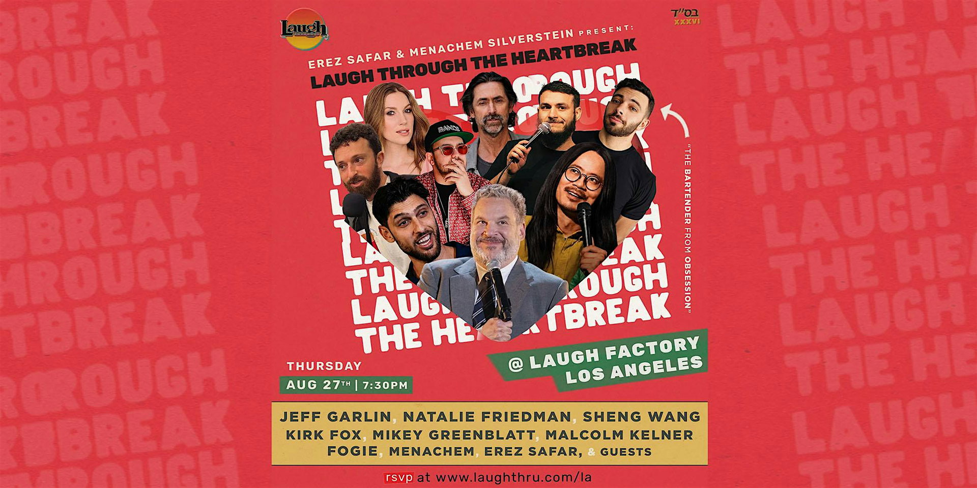 Laugh Through The Heartbreak at The Laugh Factory Hollywood