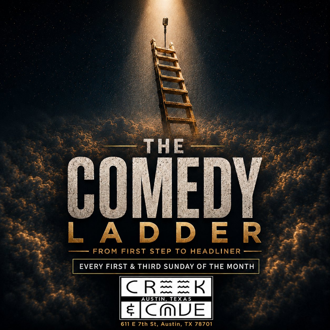 The Comedy Ladder at The Creek and The Cave