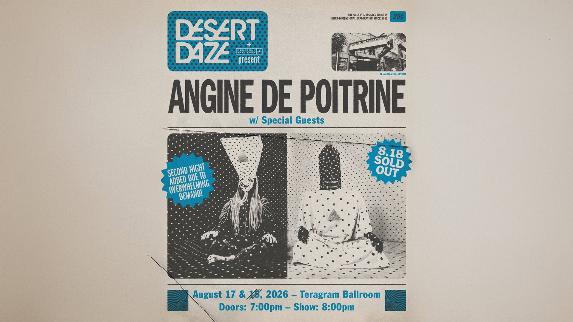 Angine de Poitrine at Teragram Ballroom
