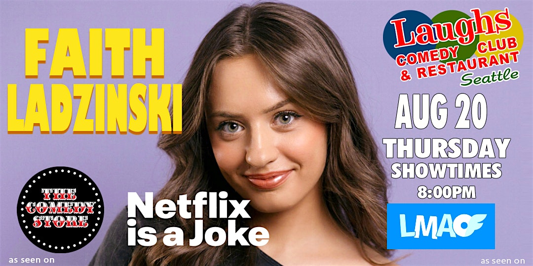 Faith Ladzinski at Laughs Comedy Club
