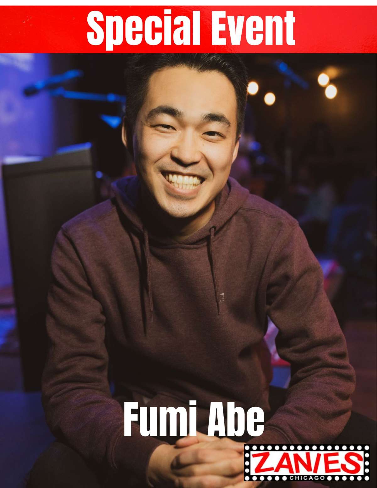 Fumi Abe at Zanies Comedy Club Chicago