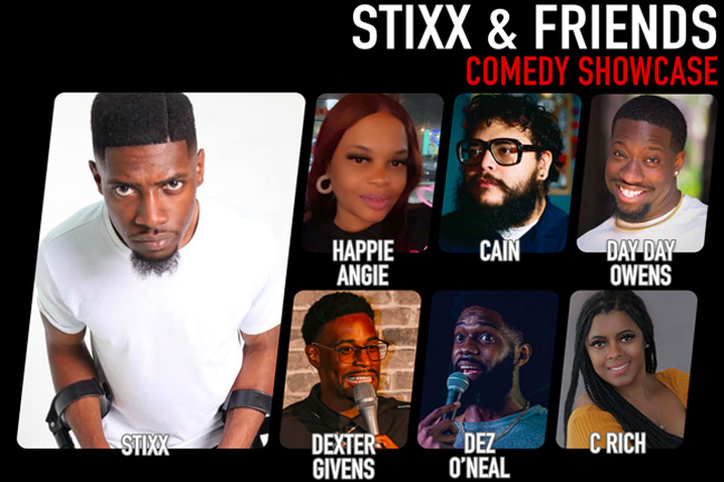 Stixx and Friends at Arlington Improv