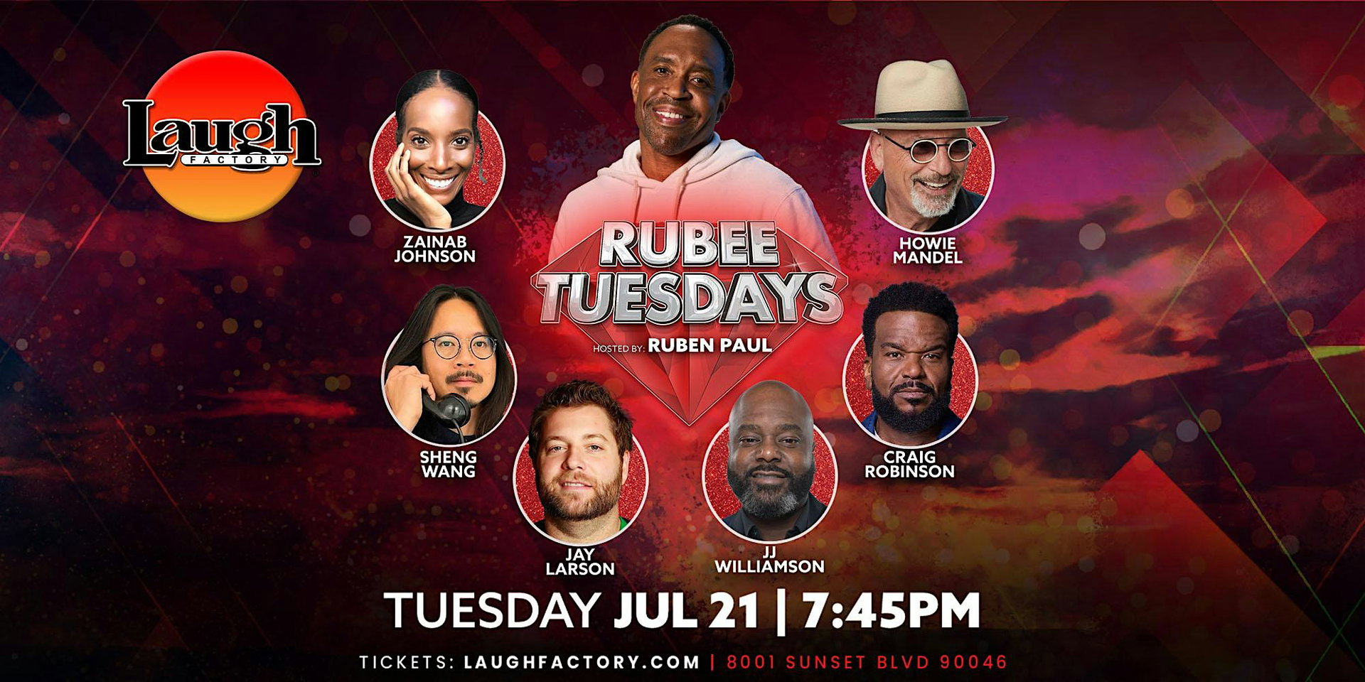 Rubee Tuesdays at The Laugh Factory Hollywood