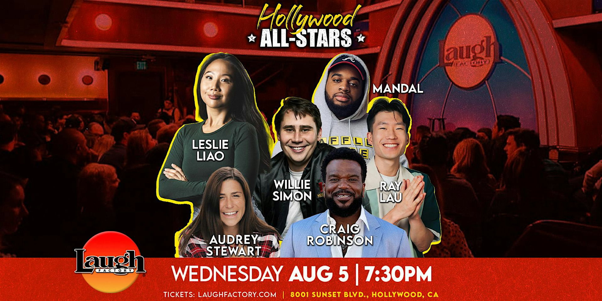 Hollywood All-Stars at The Laugh Factory Hollywood