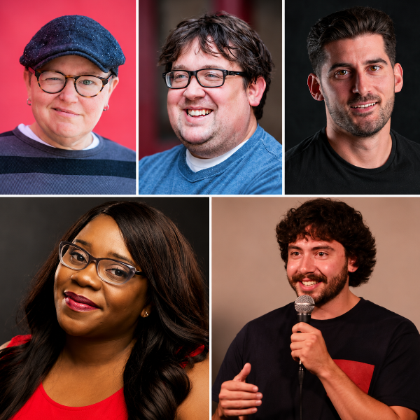 The Funny Five at Laugh Camp Comedy Club at Camp Bar