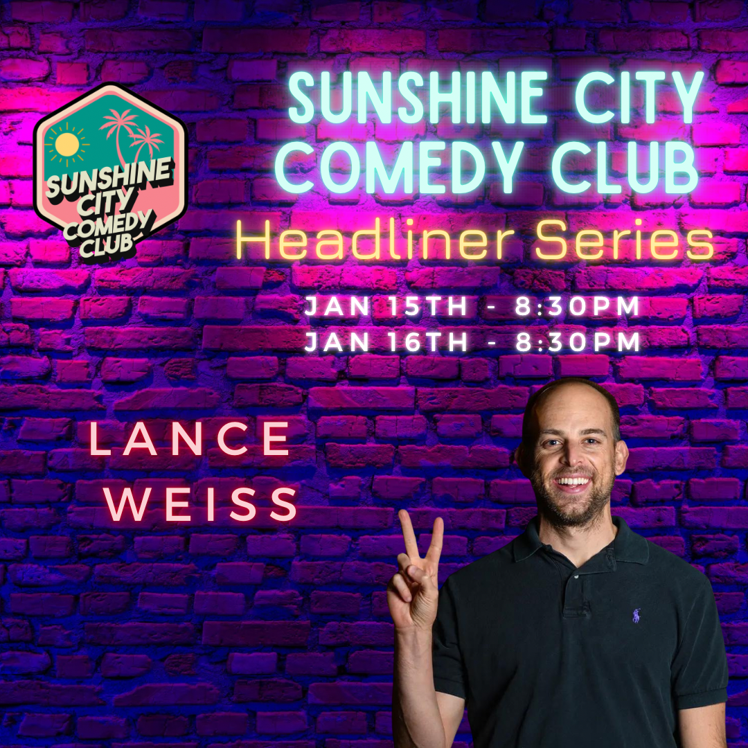 Lance Weiss at Sunshine City Comedy Club