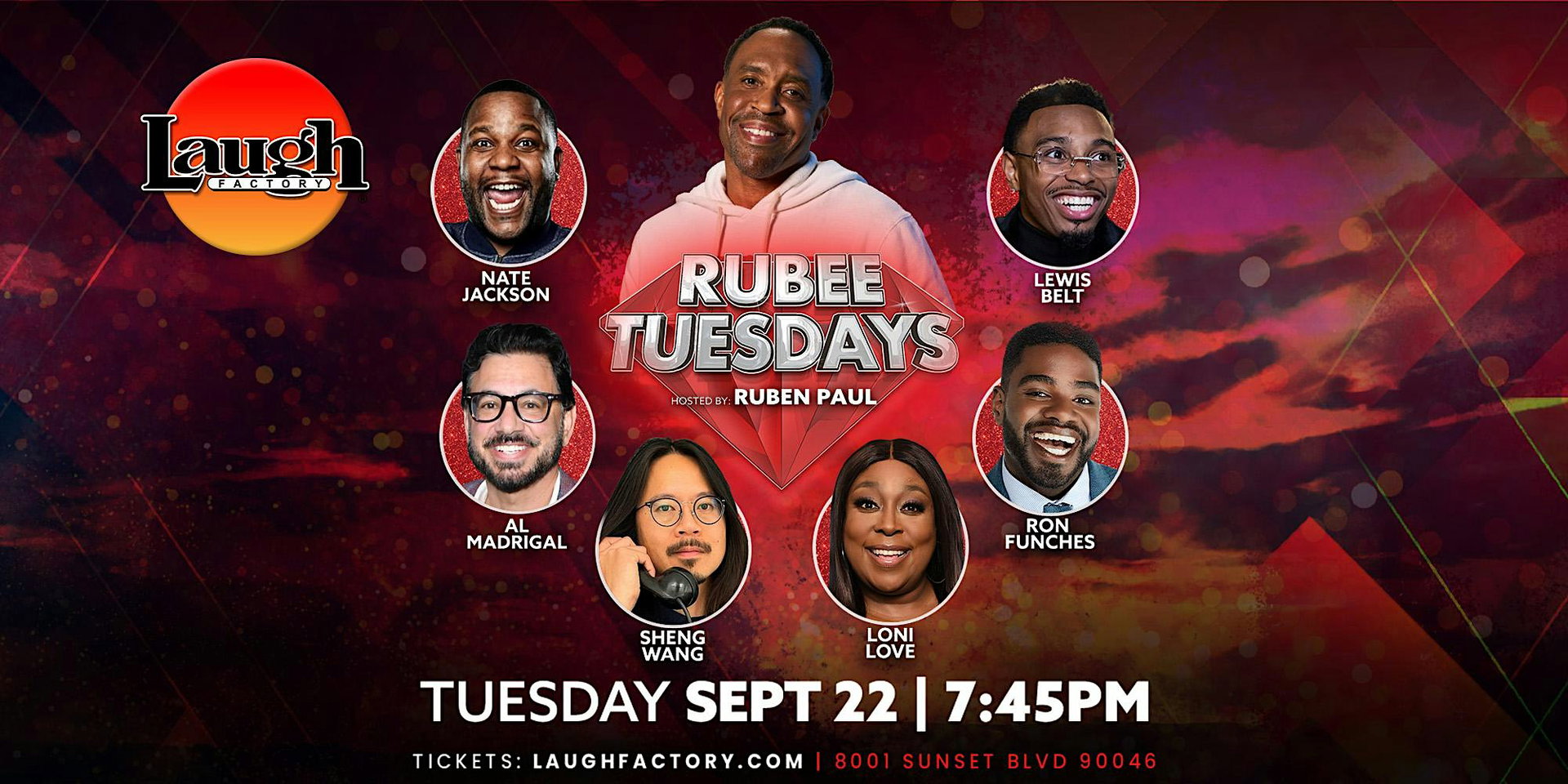 Rubee Tuesdays at The Laugh Factory Hollywood