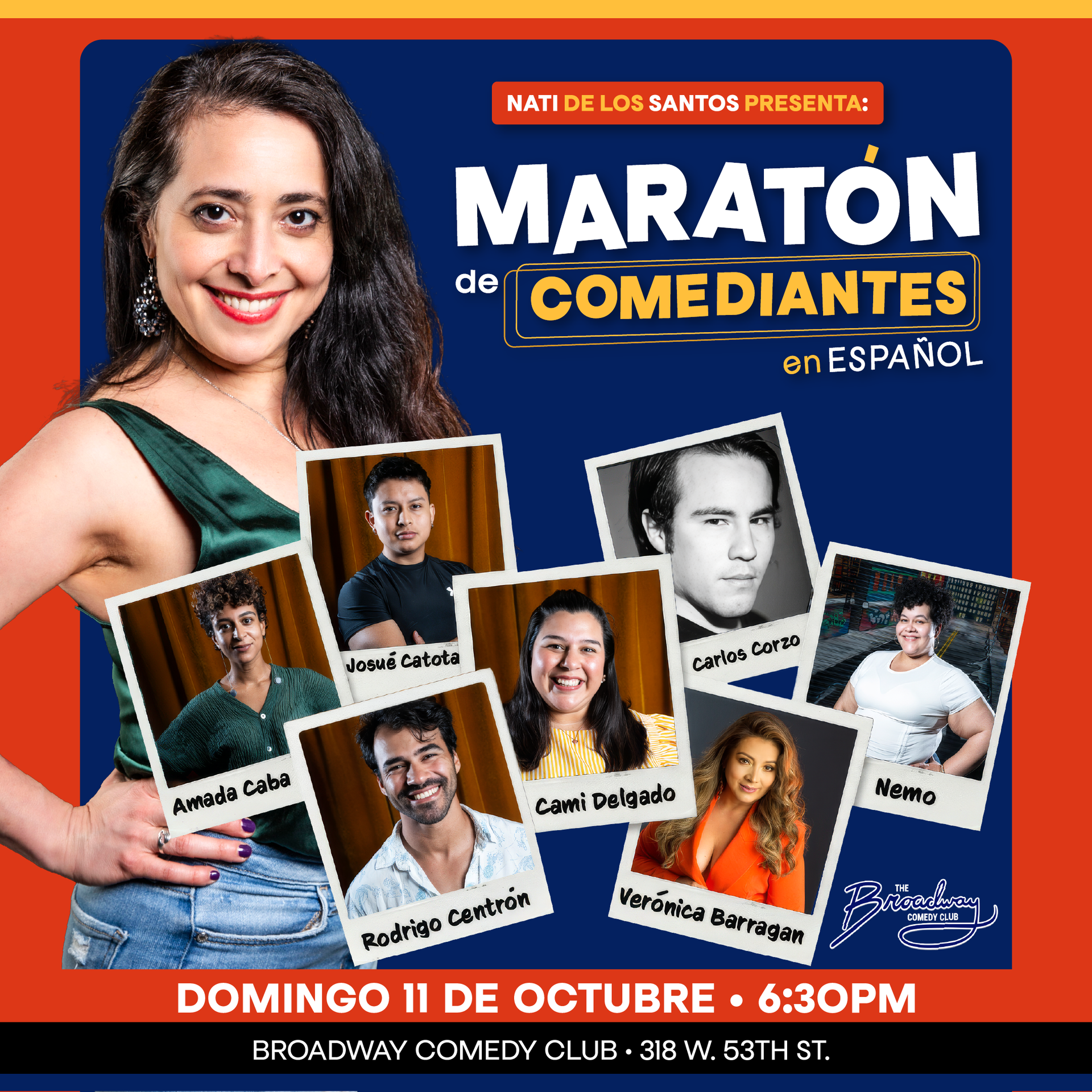 Maratón de Comediantes at Broadway Comedy Club