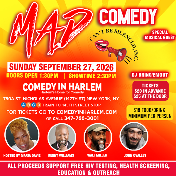 MAD Comedy at Comedy in Harlem