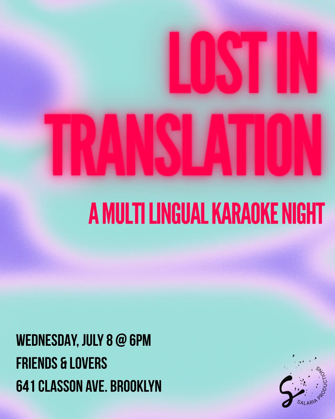 Lost in Translation Karaoke at Friends and Lovers