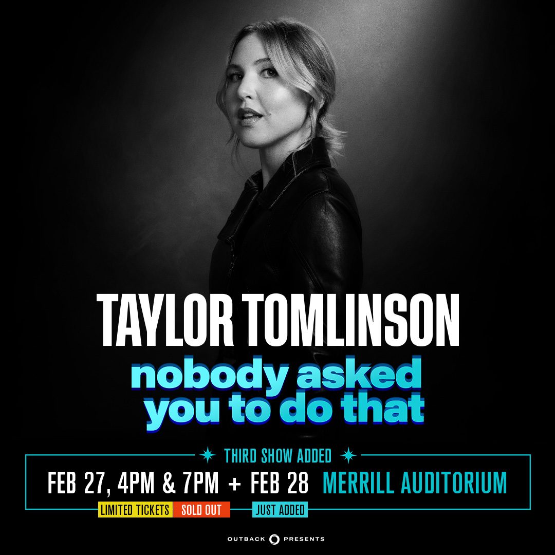 Taylor Tomlinson at Merrill Auditorium
