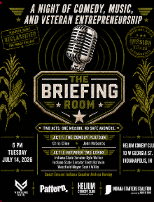 The Briefing Room at Helium Comedy Club Indianapolis
