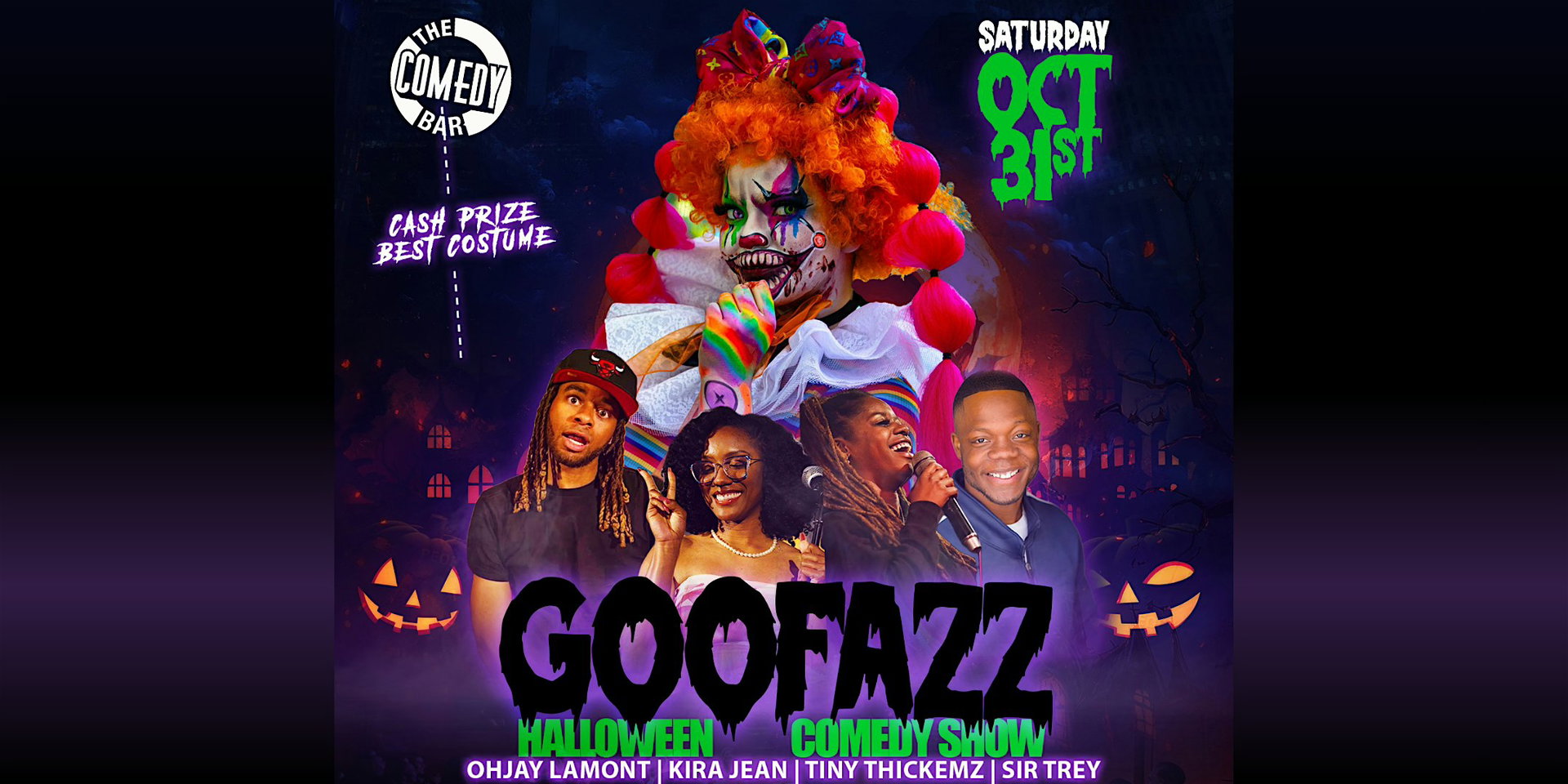 GOOFAZZ Halloween Comedy Show at The Comedy Bar - Chicago