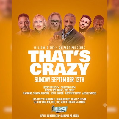 That's Crazy at Stir Crazy Comedy Club