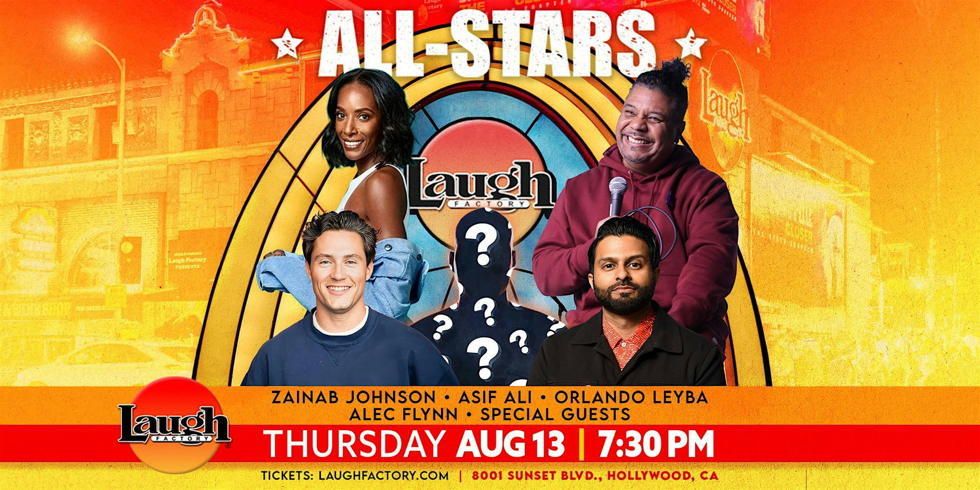 All-Stars at The Laugh Factory Hollywood