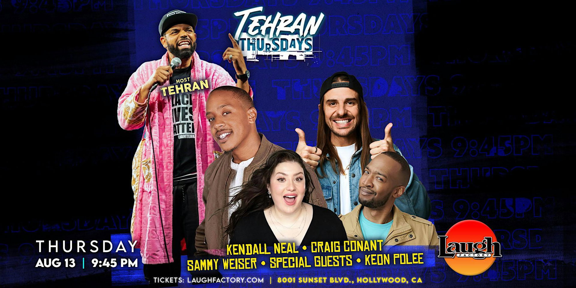 Tehran Thursdays at The Laugh Factory Hollywood