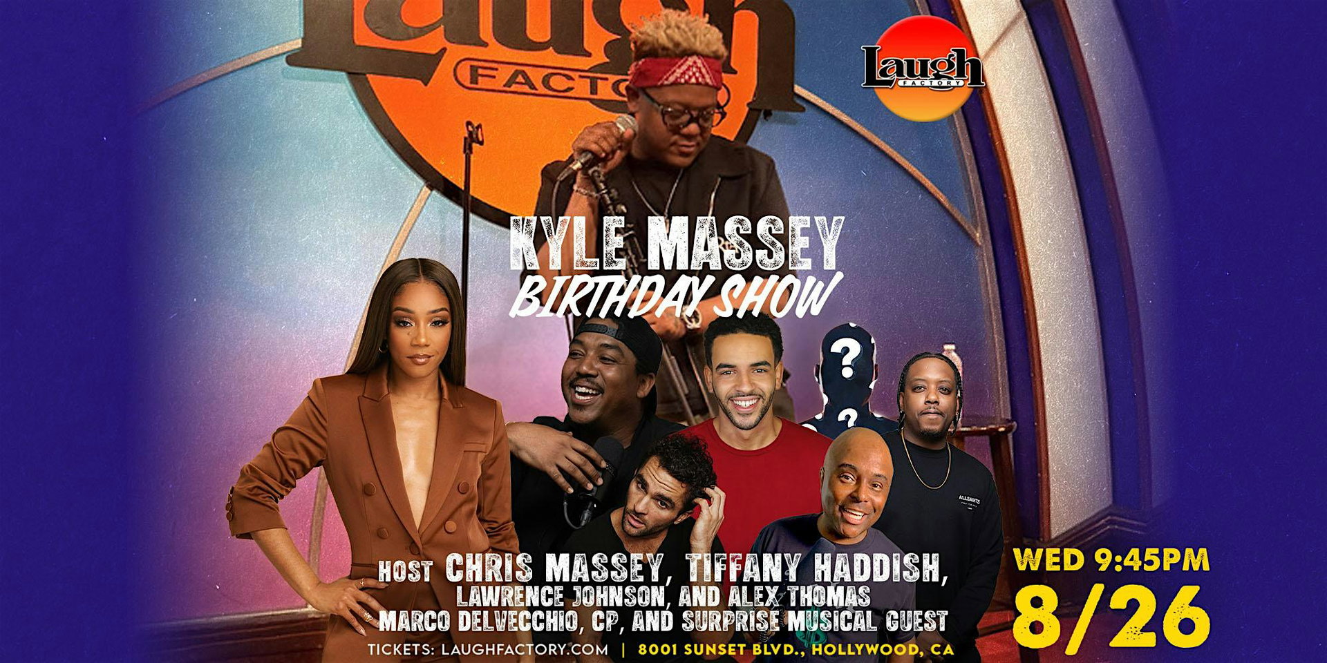 Kyle Massey's Birthday Celebration at The Laugh Factory Hollywood