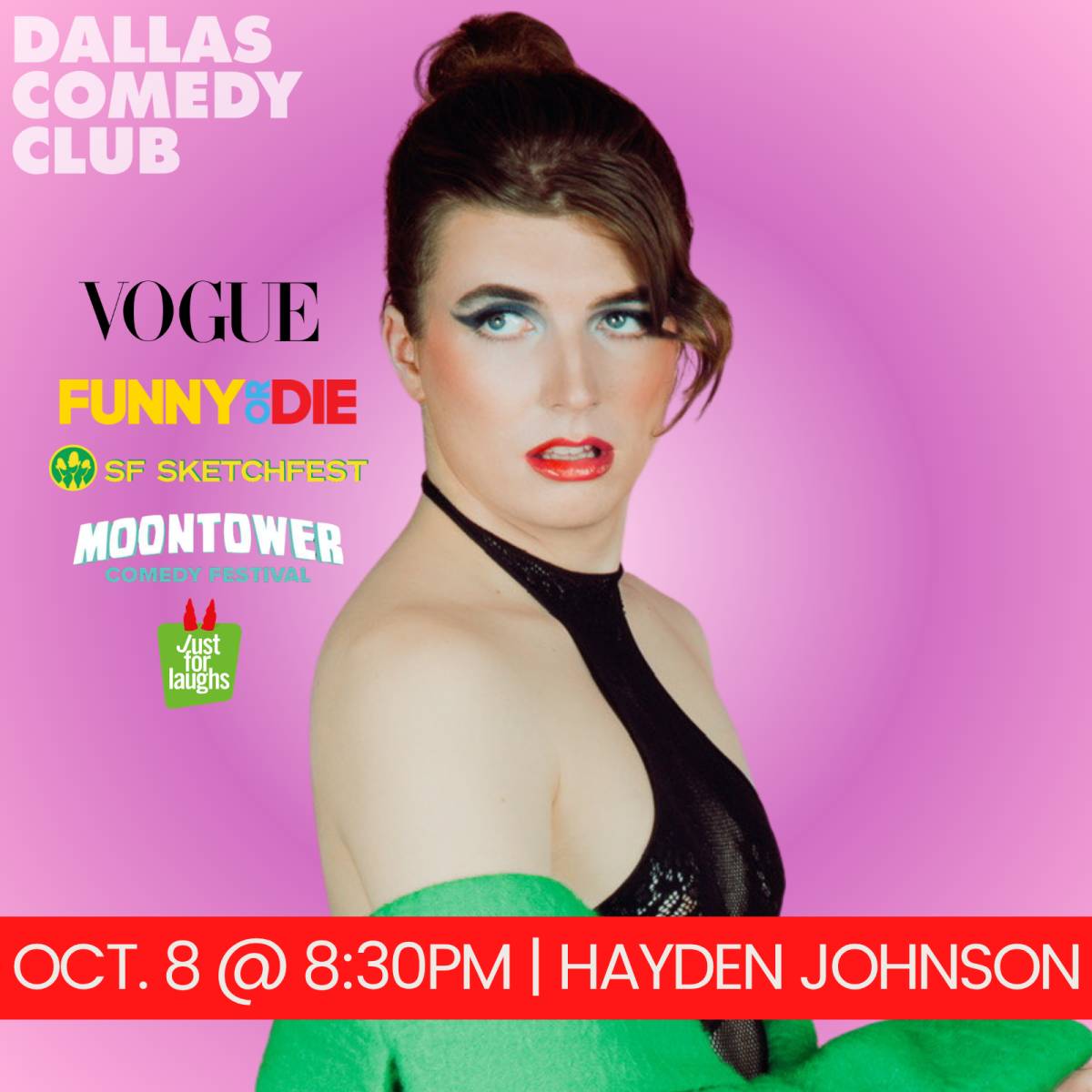 Hayden Johnson, Live! at Dallas Comedy Club