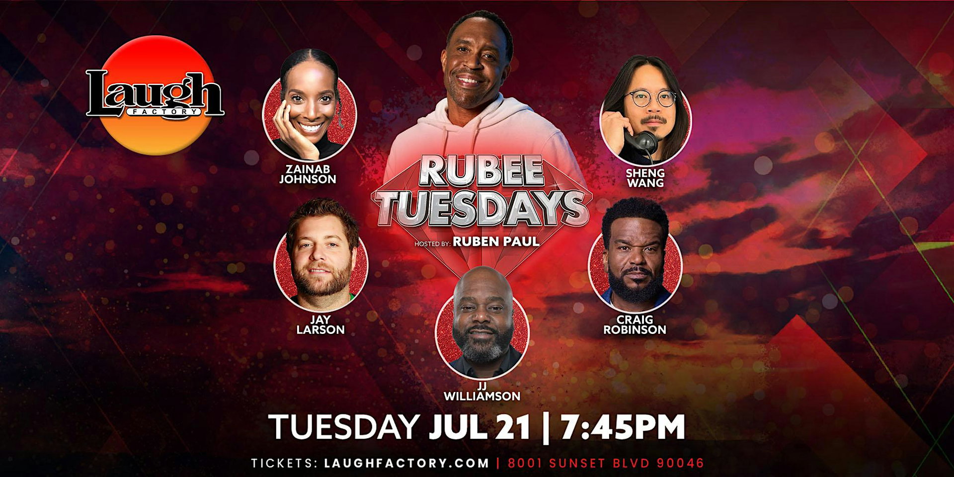 Rubee Tuesdays at The Laugh Factory Hollywood