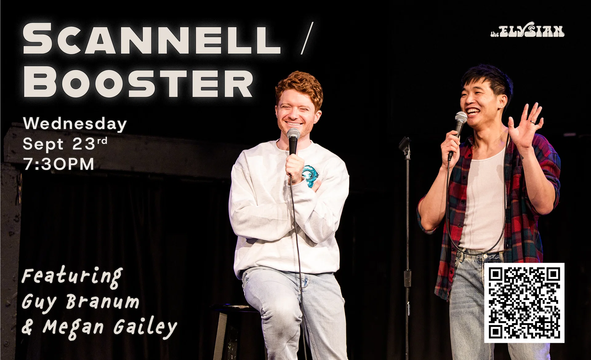 Scannell / Booster at The Elysian Theater
