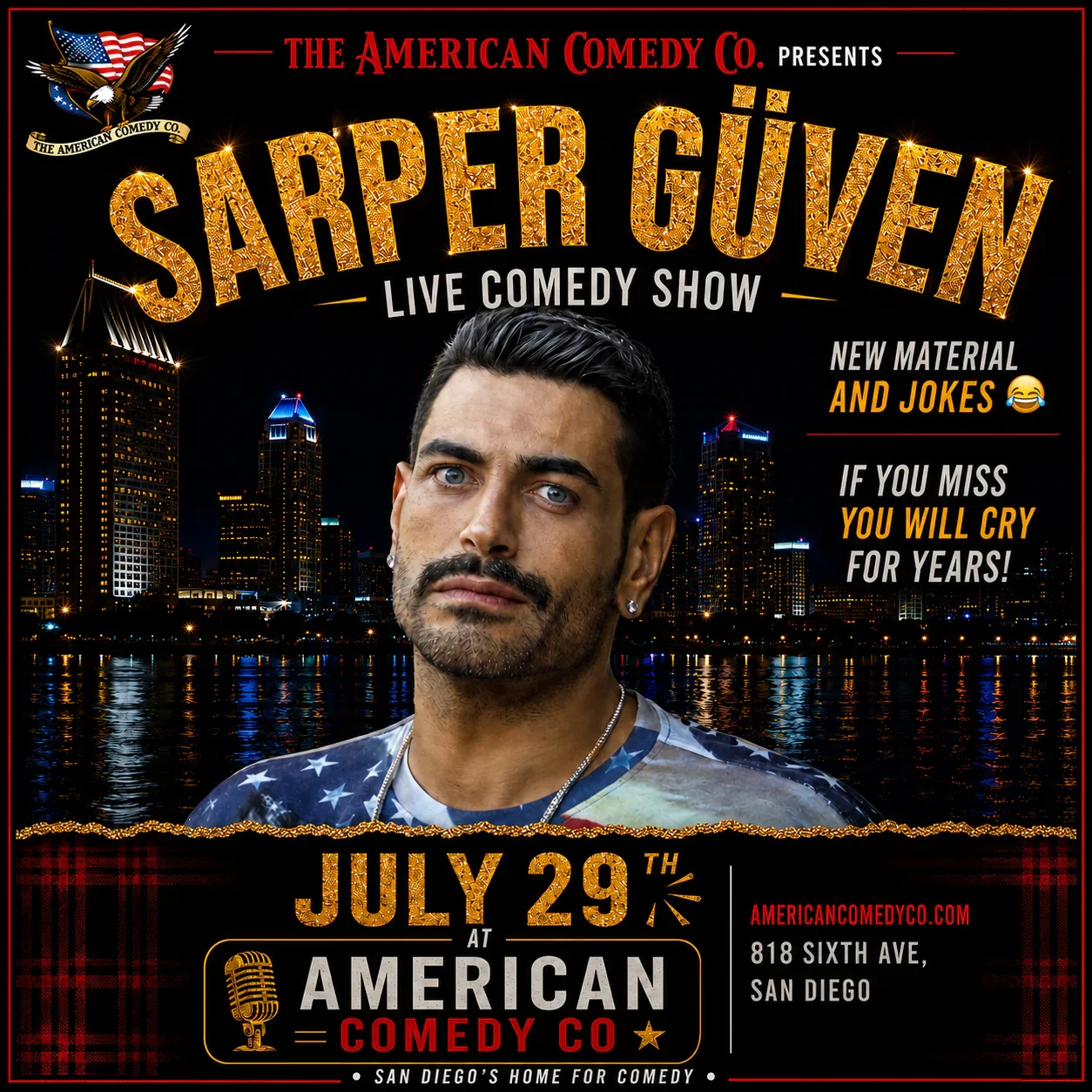 Sarper Güven LIVE! at American Comedy Co.