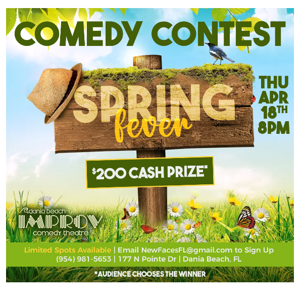 Spring Fever at Palm Beach Improv