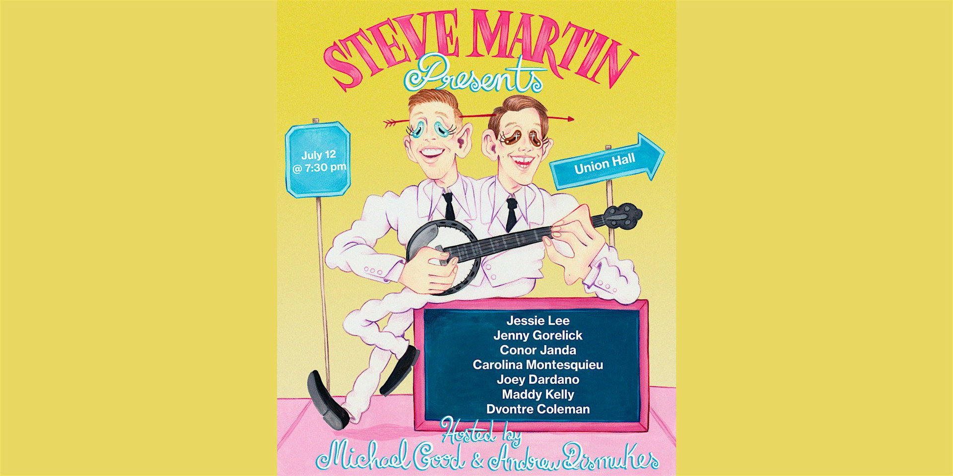 Steve Martin Presents at Union Hall