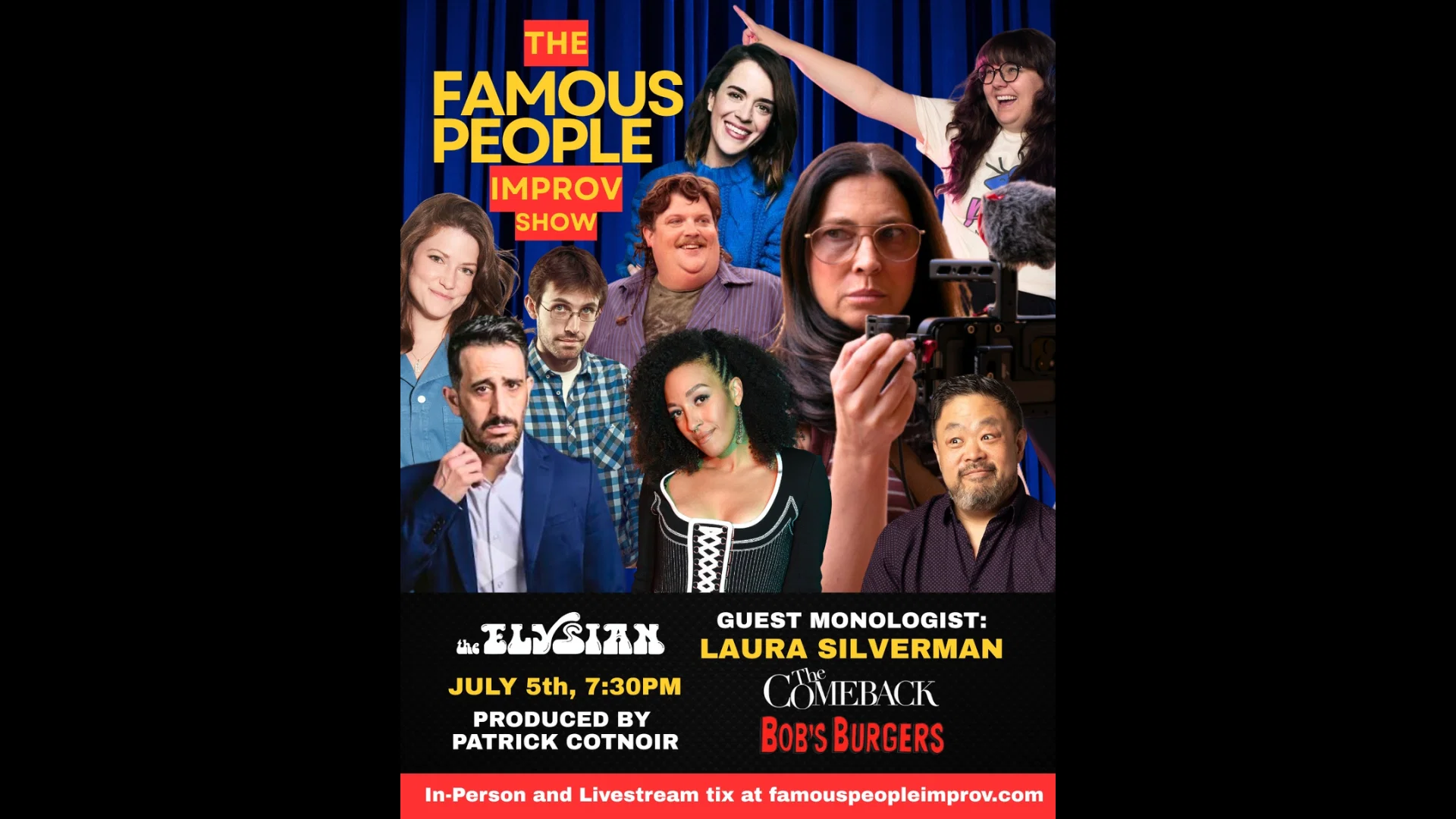 The Famous People Improv Show at The Elysian Theater