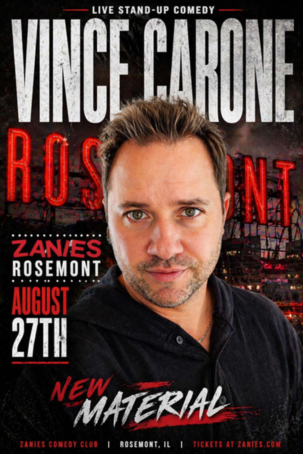 Vince Carone at Zanies Comedy Club Rosemont