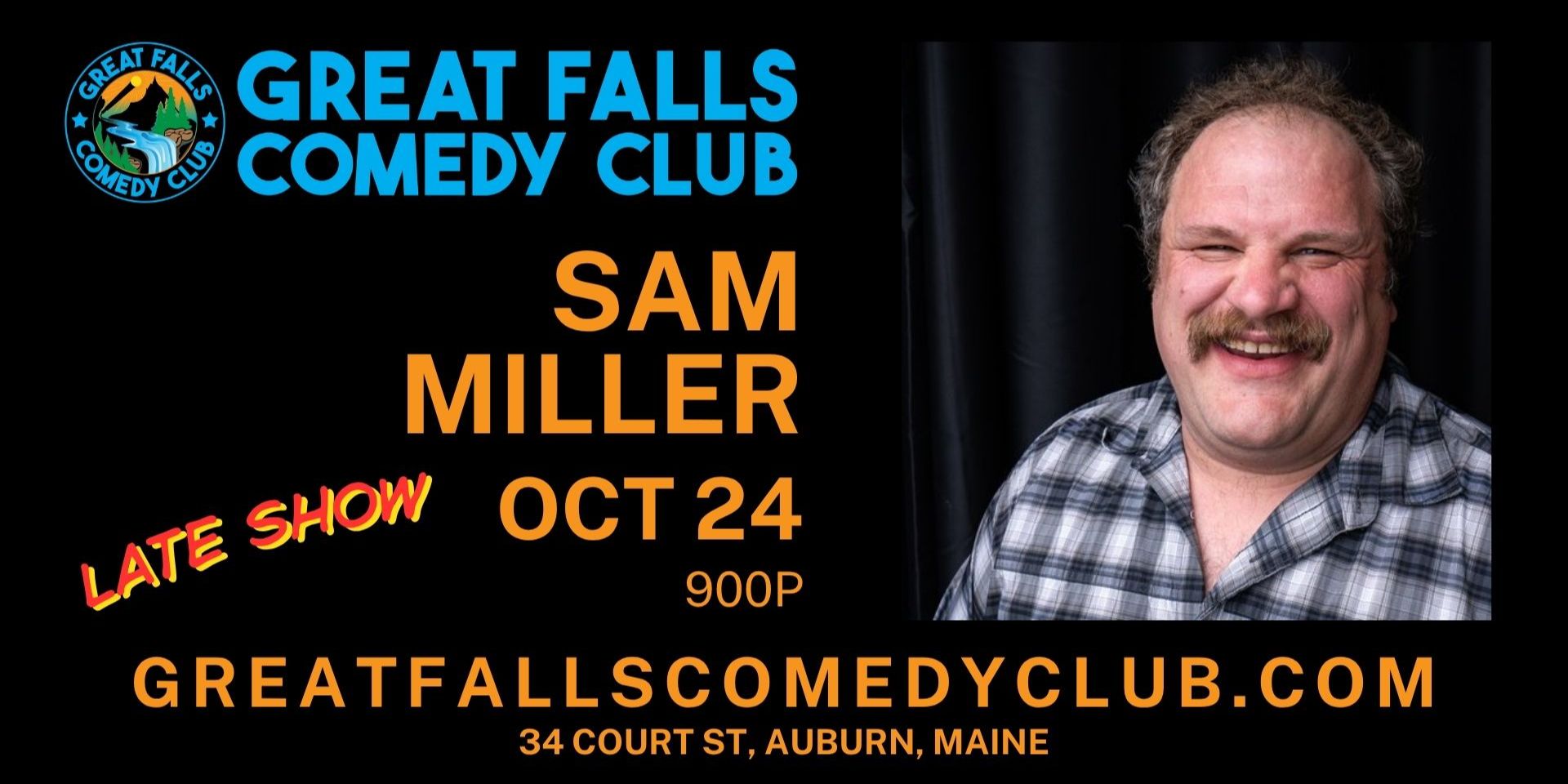 Sam Miller at Great Falls Comedy Club