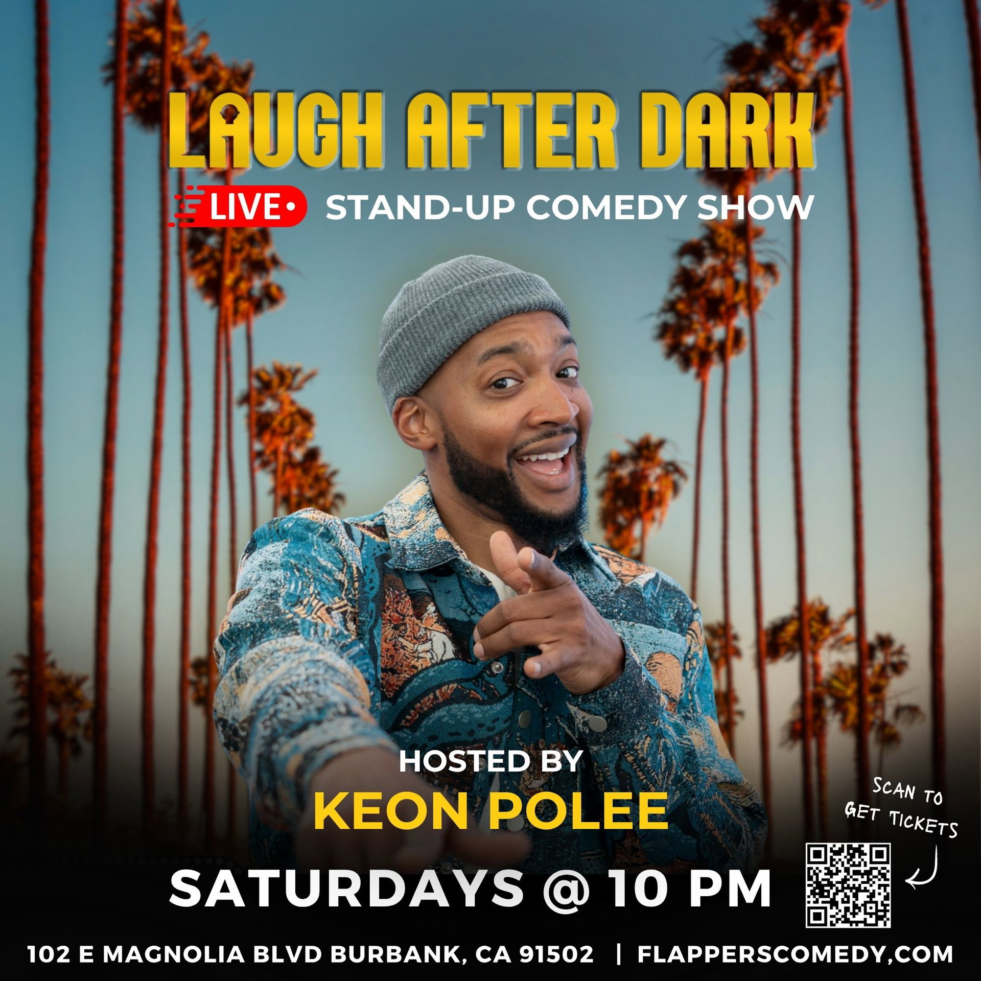 Laugh After Dark at Flappers