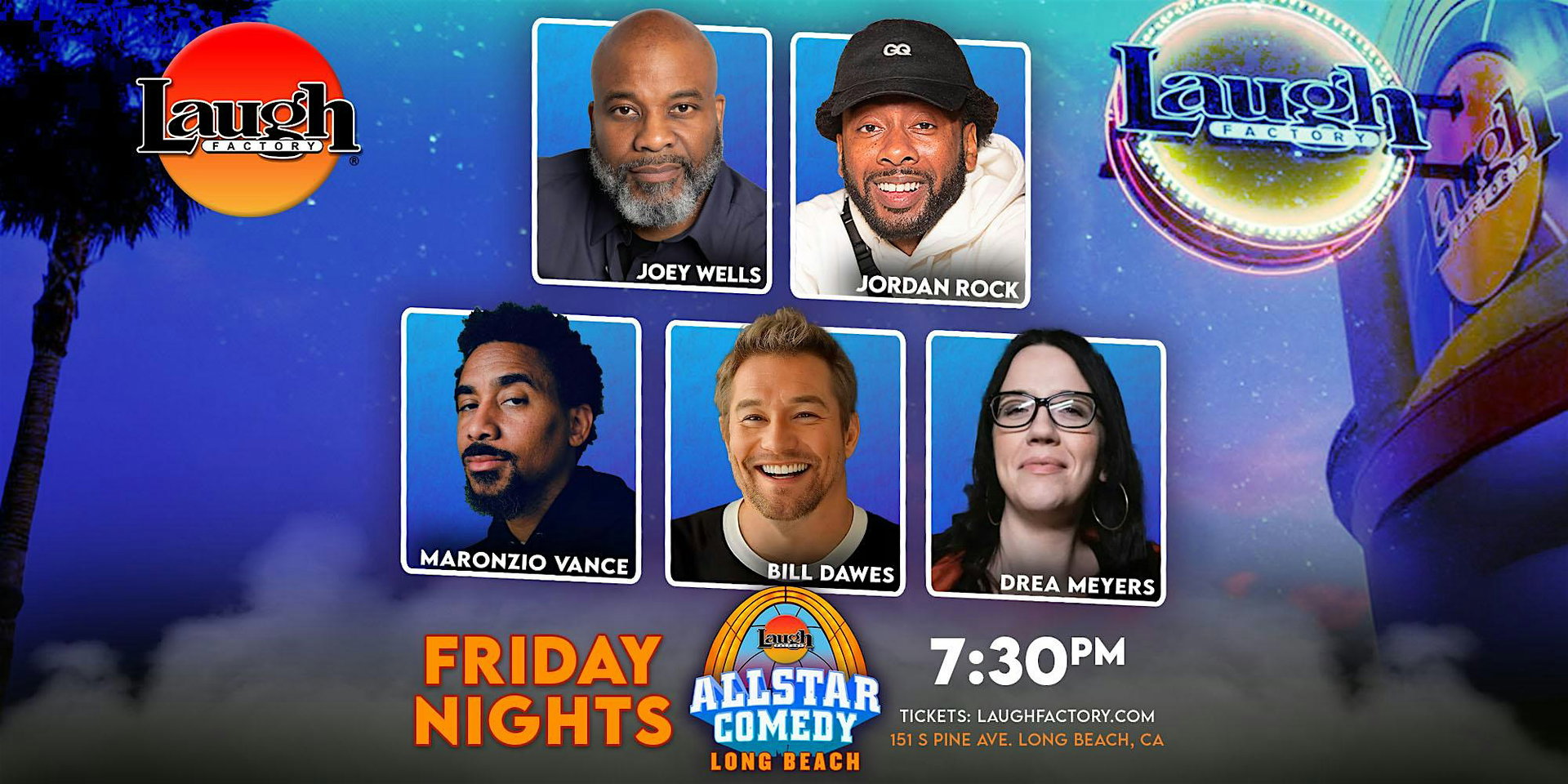 Allstar Comedy at The Laugh Factory Long Beach