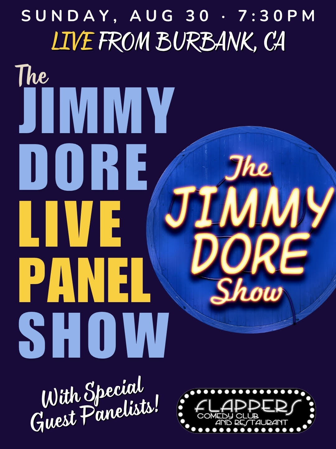 The Jimmy Dore Live Panel Show