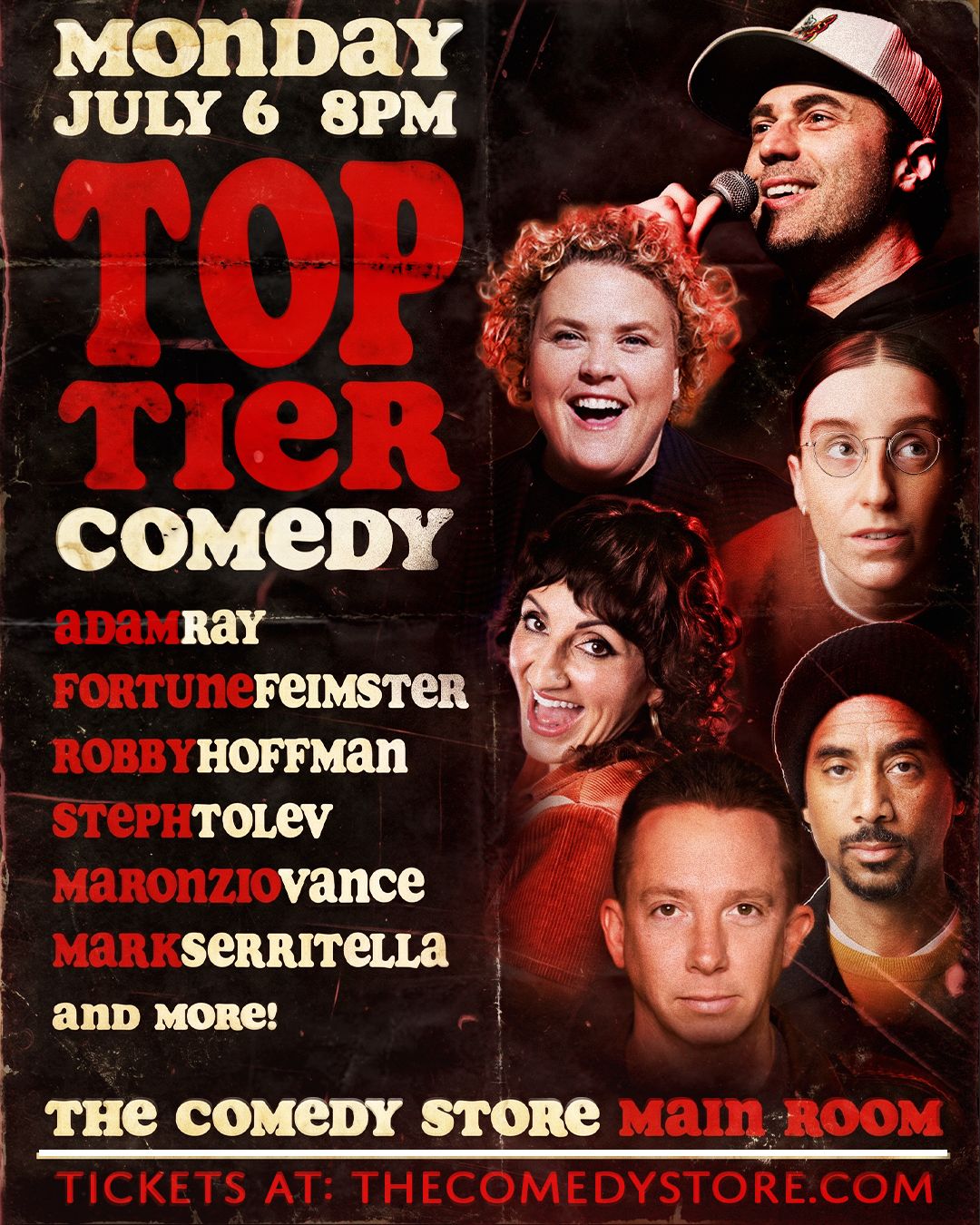 Top Tier Comedy at The Comedy Store