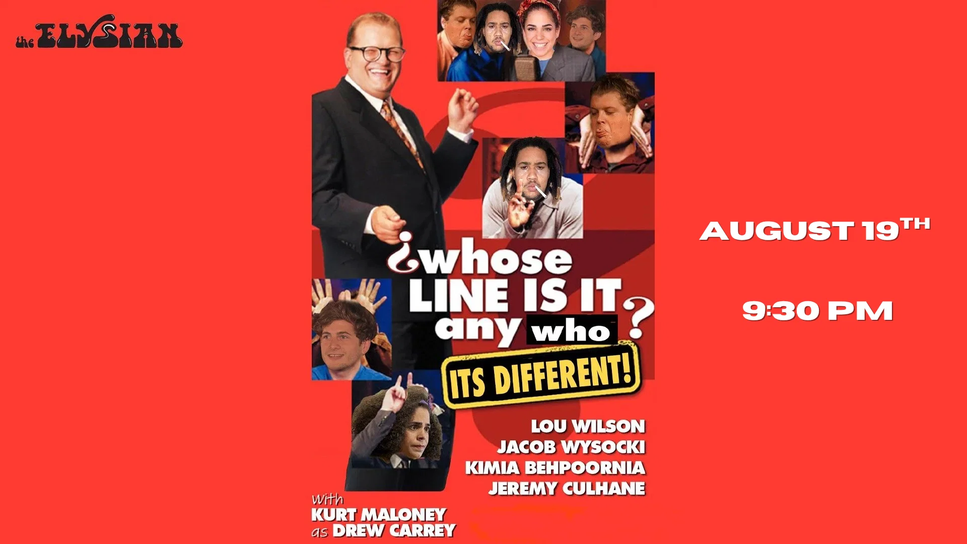 Whose Line Is It Anywho? at The Elysian Theater