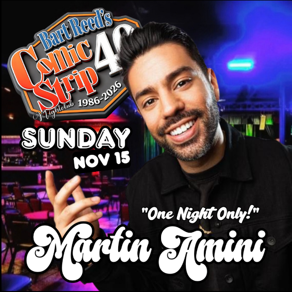 Martin Amini at The Comic Strip El Paso