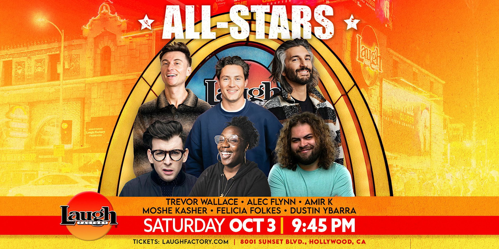 Saturday Night All-Stars at The Laugh Factory Hollywood