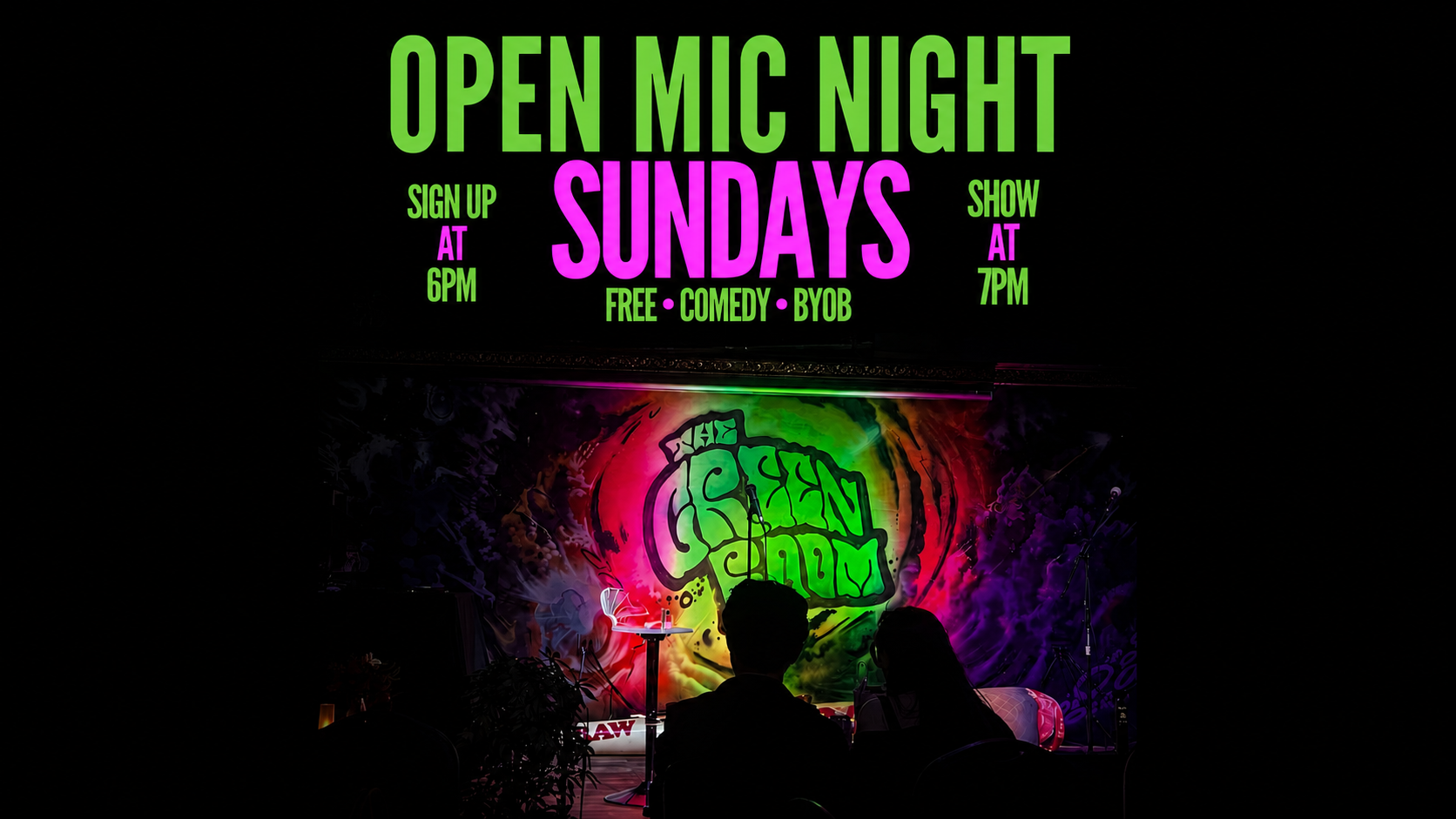 Open Mic at The Green Room (North Austin)