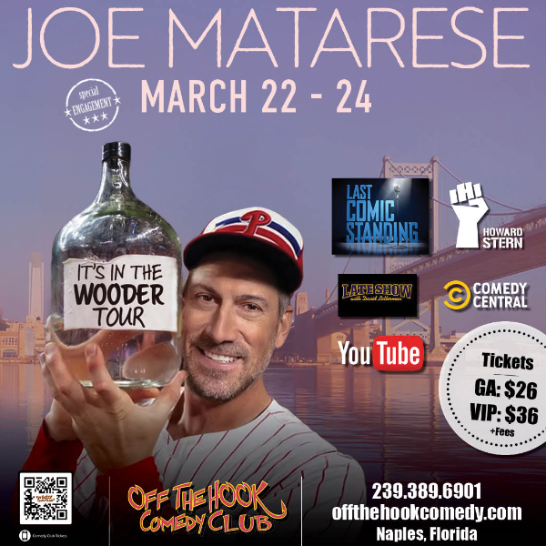 Joe Matarese at Off The Hook Comedy Club