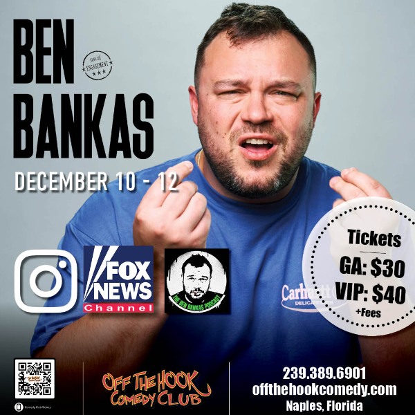 Ben Bankas at Off The Hook Comedy Club