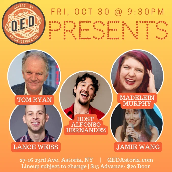 QED Presents at Q.E.D. Astoria