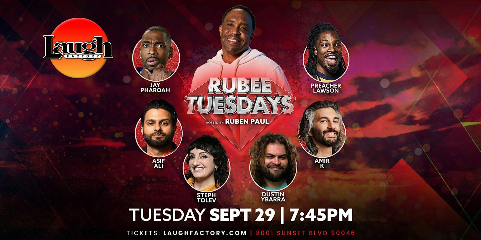 Rubee Tuesdays at The Laugh Factory Hollywood