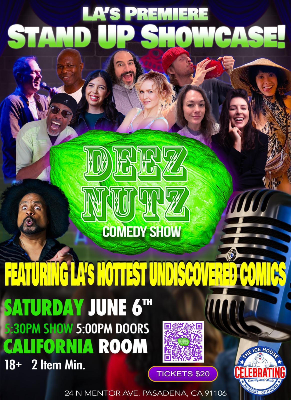 Deez Nutz Comedy Show at The Ice House