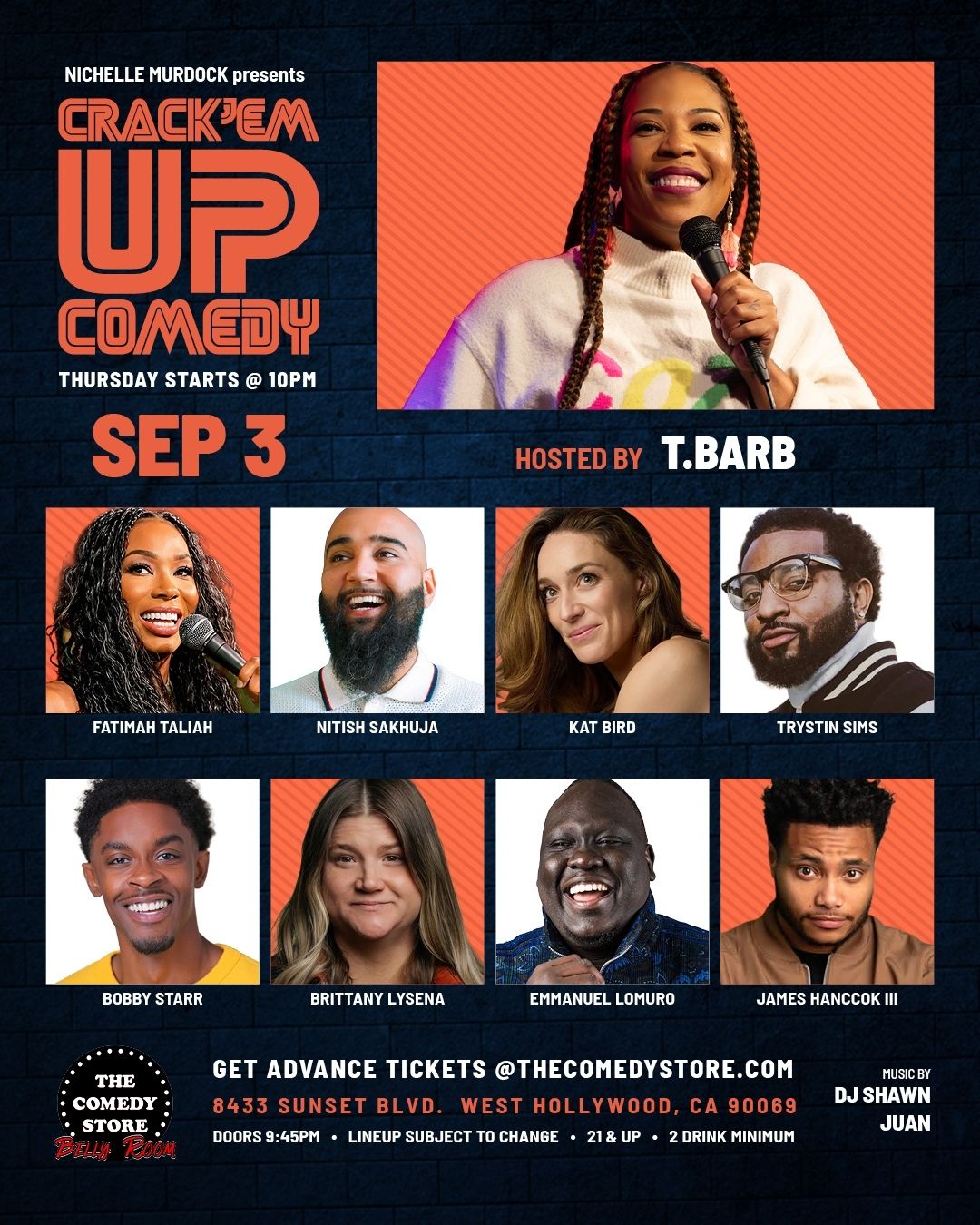 Crack'Em Up Thursdays at The Comedy Store