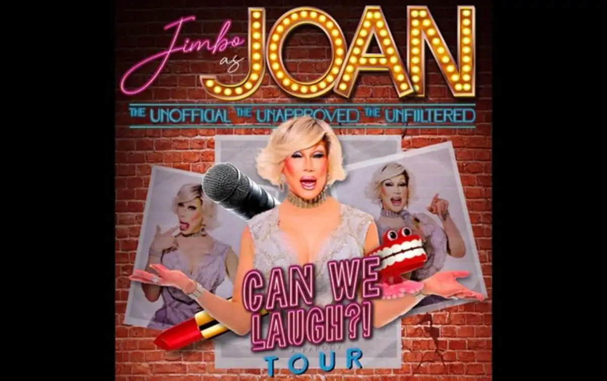 JIMBO’S ‘JOAN! Can We Laugh?!’ TOUR at Des Moines Funny Bone
