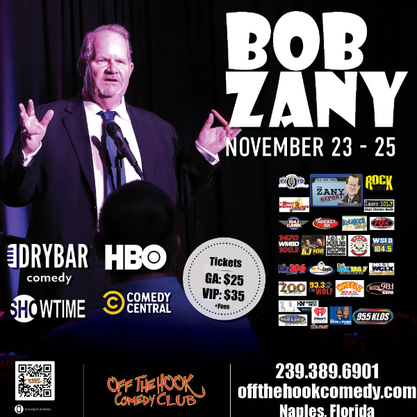 Bob Zany at Off The Hook Comedy Club