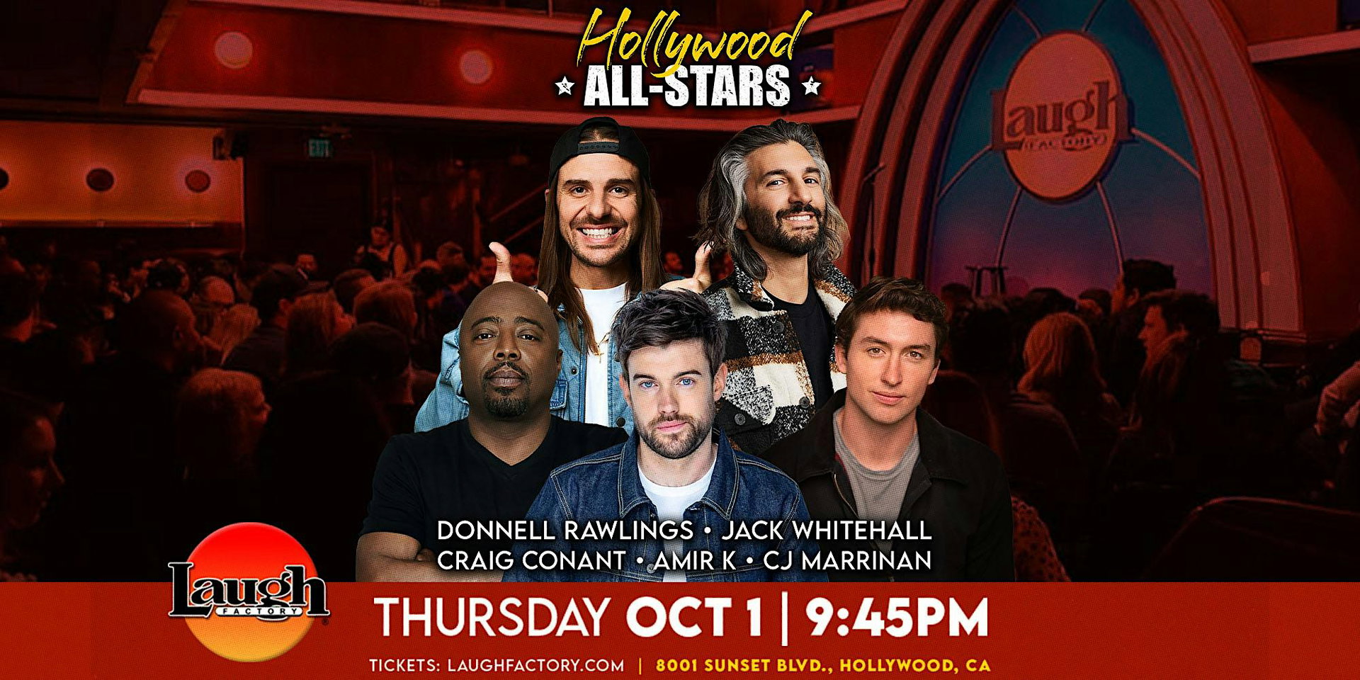 Hollywood All-Stars at The Laugh Factory Hollywood