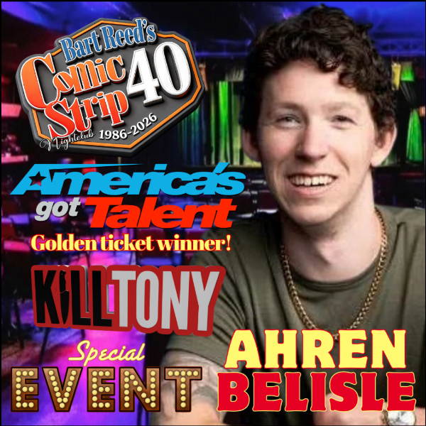 Ahren Belisle at The Comic Strip El Paso